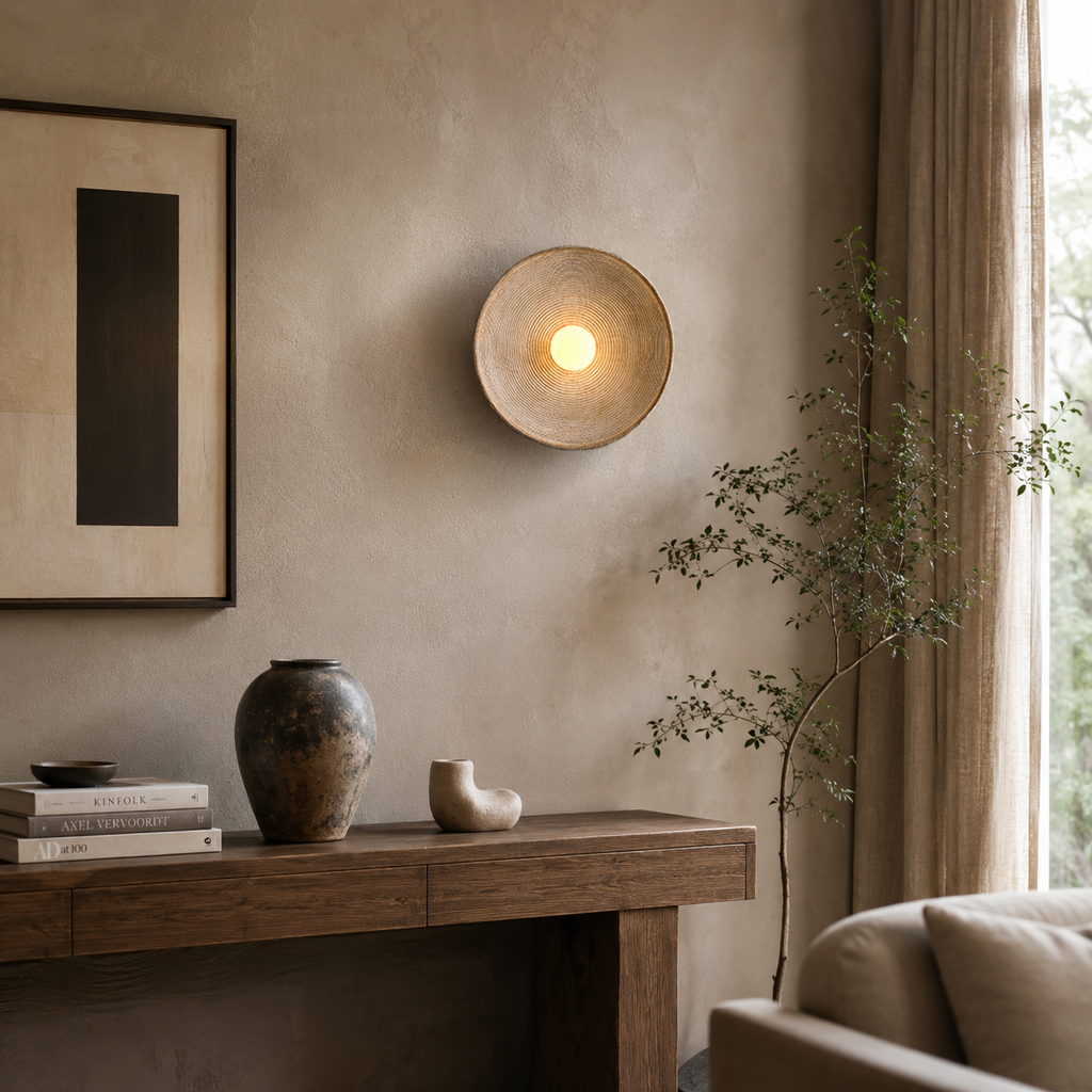Retro Japanese Wall Sconce