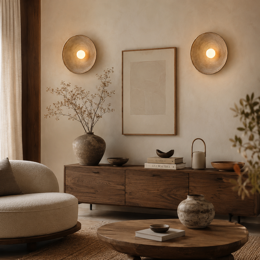 Retro Japanese Wall Sconce