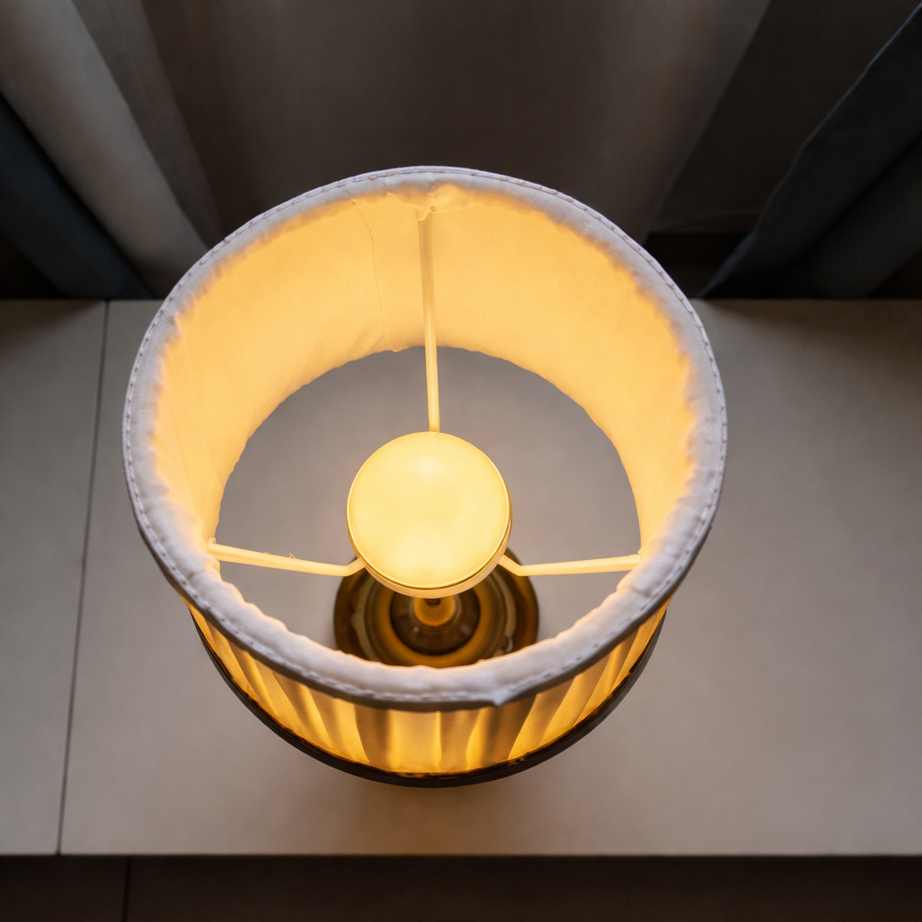 Cordless Fabric Shade Table Lamp
