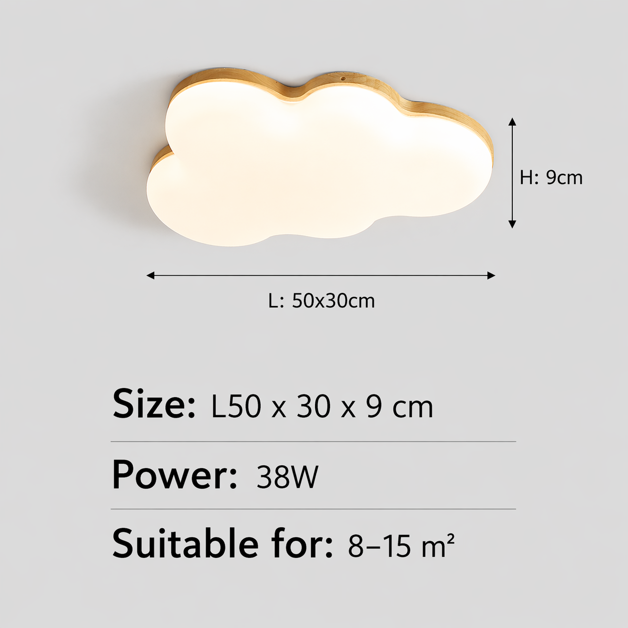 Cute Cloud Ceiling Lamp