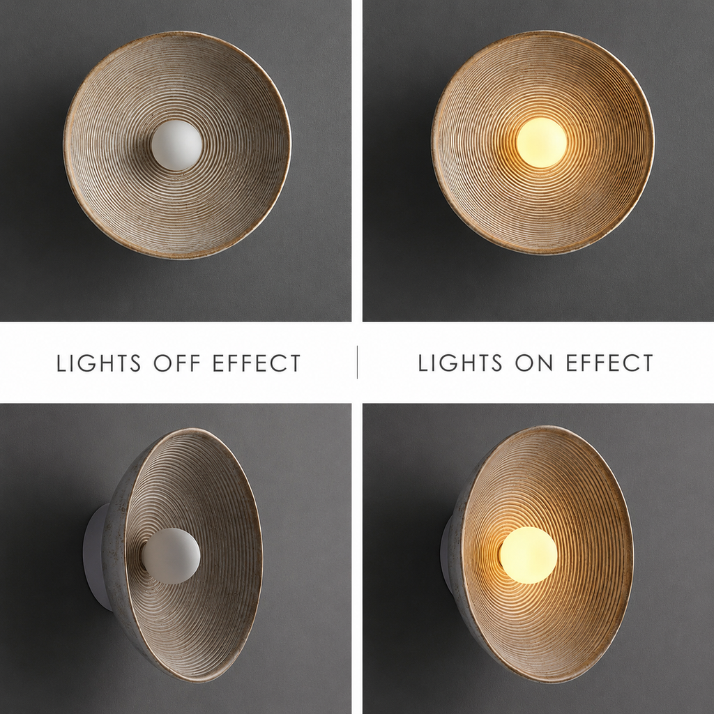 Retro Japanese Wall Sconce