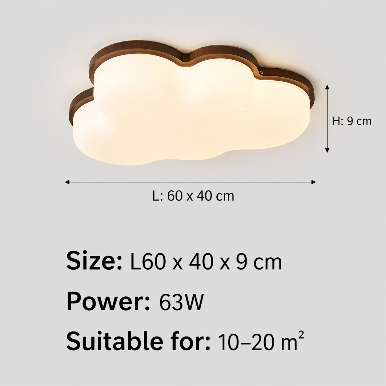 Cute Cloud Ceiling Lamp