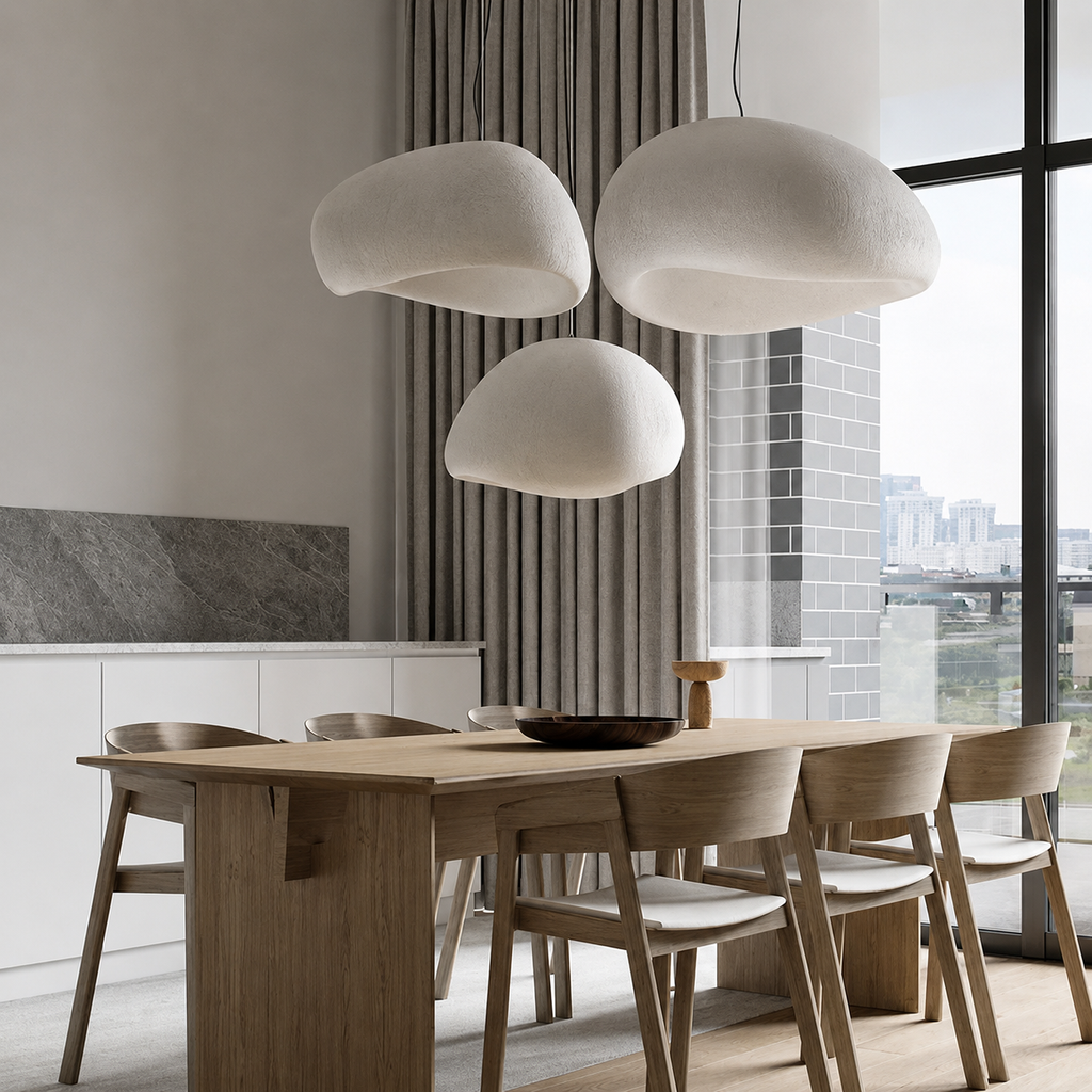 Modern Wabi Sabi Pendant Light