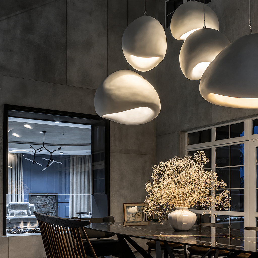 Modern Wabi Sabi Pendant Light