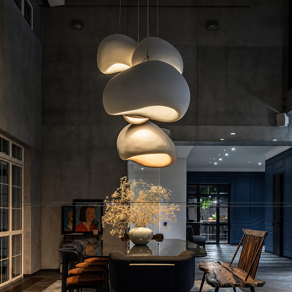 Modern Wabi Sabi Pendant Light
