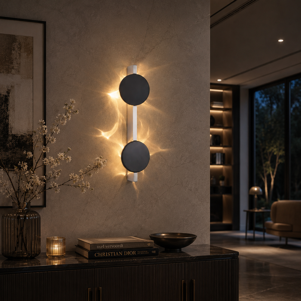 Artistic Corrugated Wall Sconce
