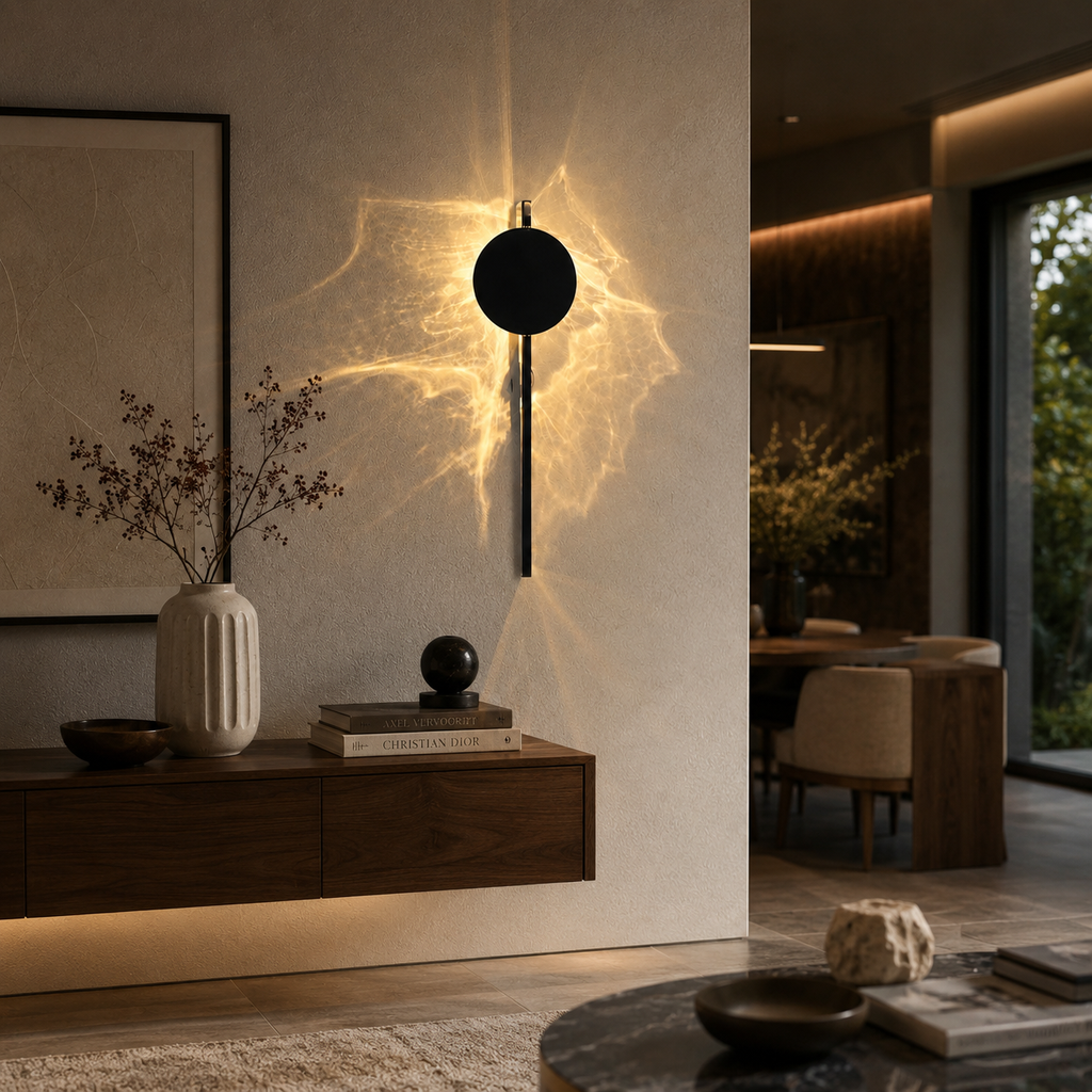 Artistic Corrugated Wall Sconce