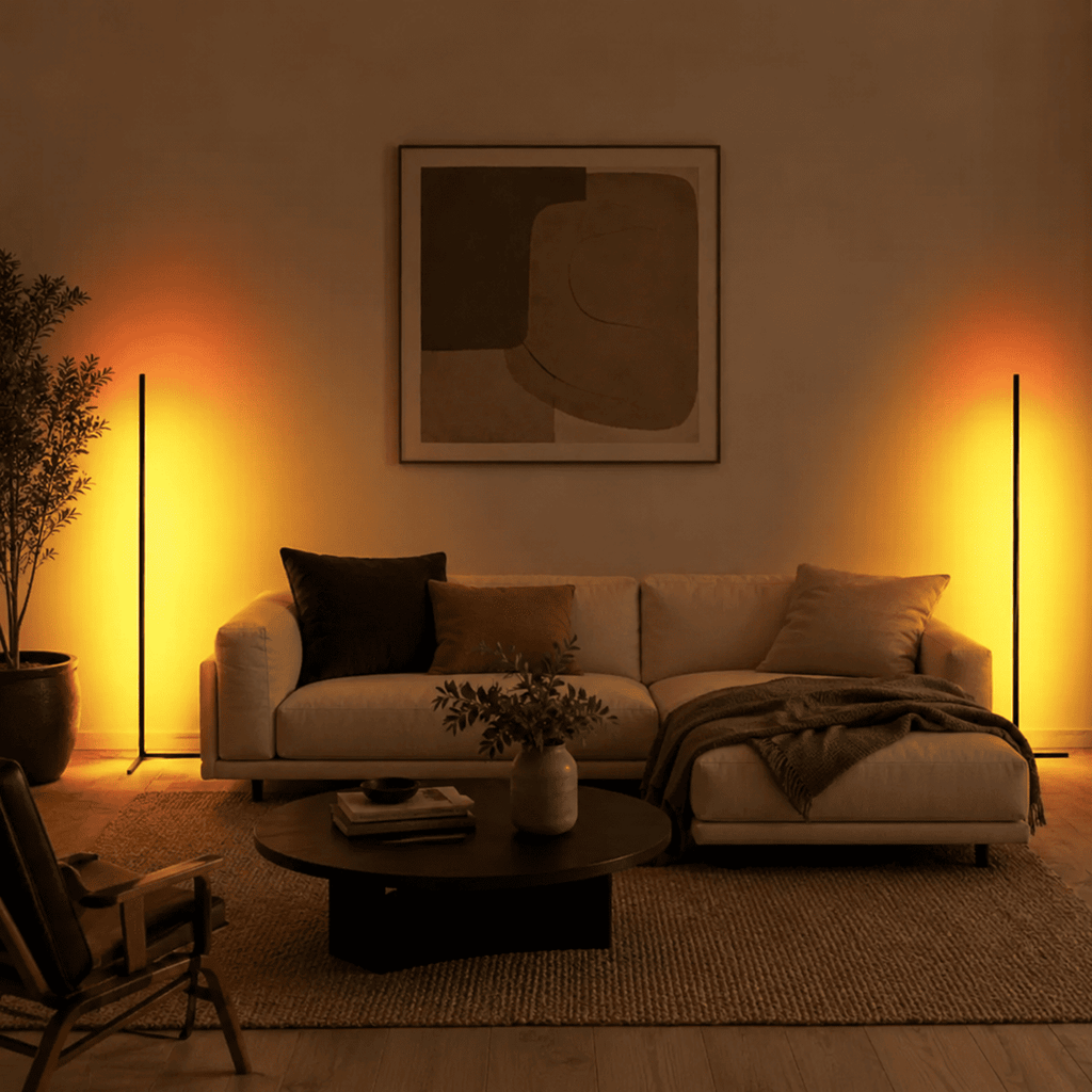 Smart RGB Corner Floor Lamp