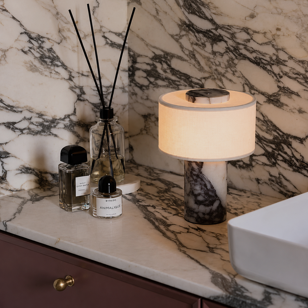 Cordless Marble Table Lamp