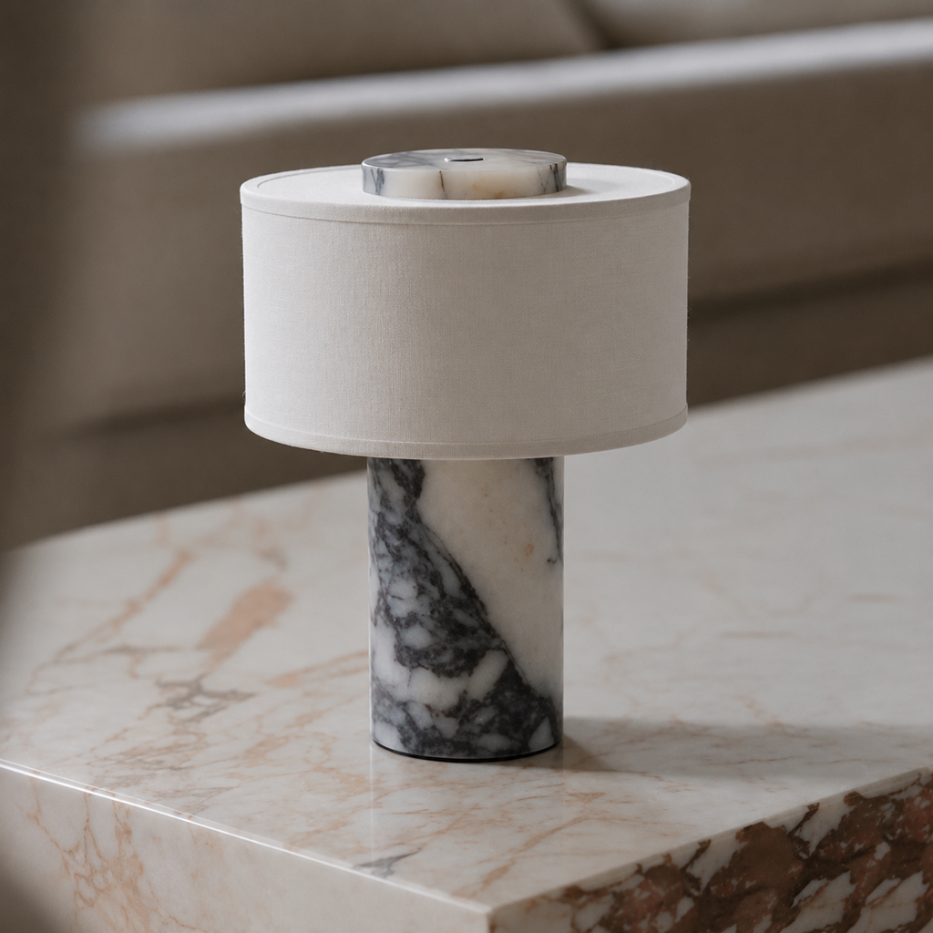 Cordless Marble Table Lamp