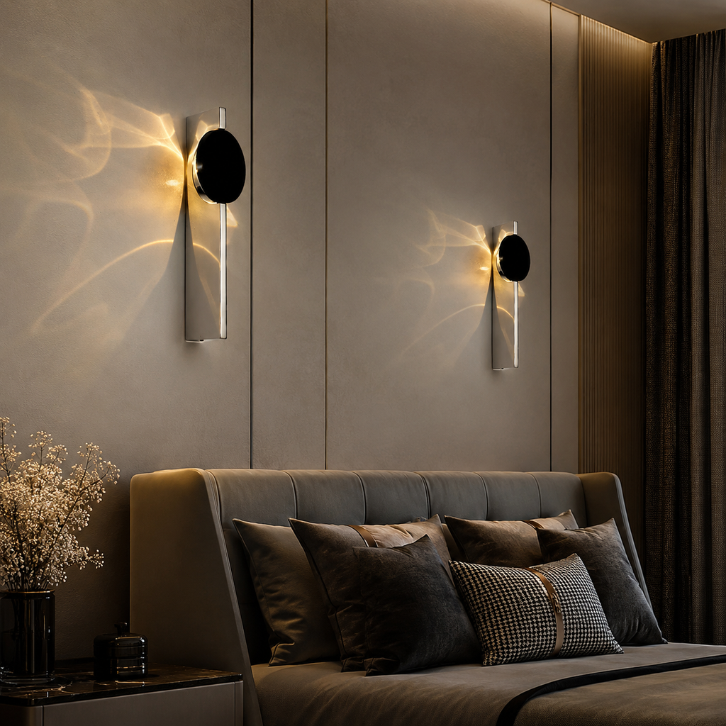Artistic Corrugated Wall Sconce