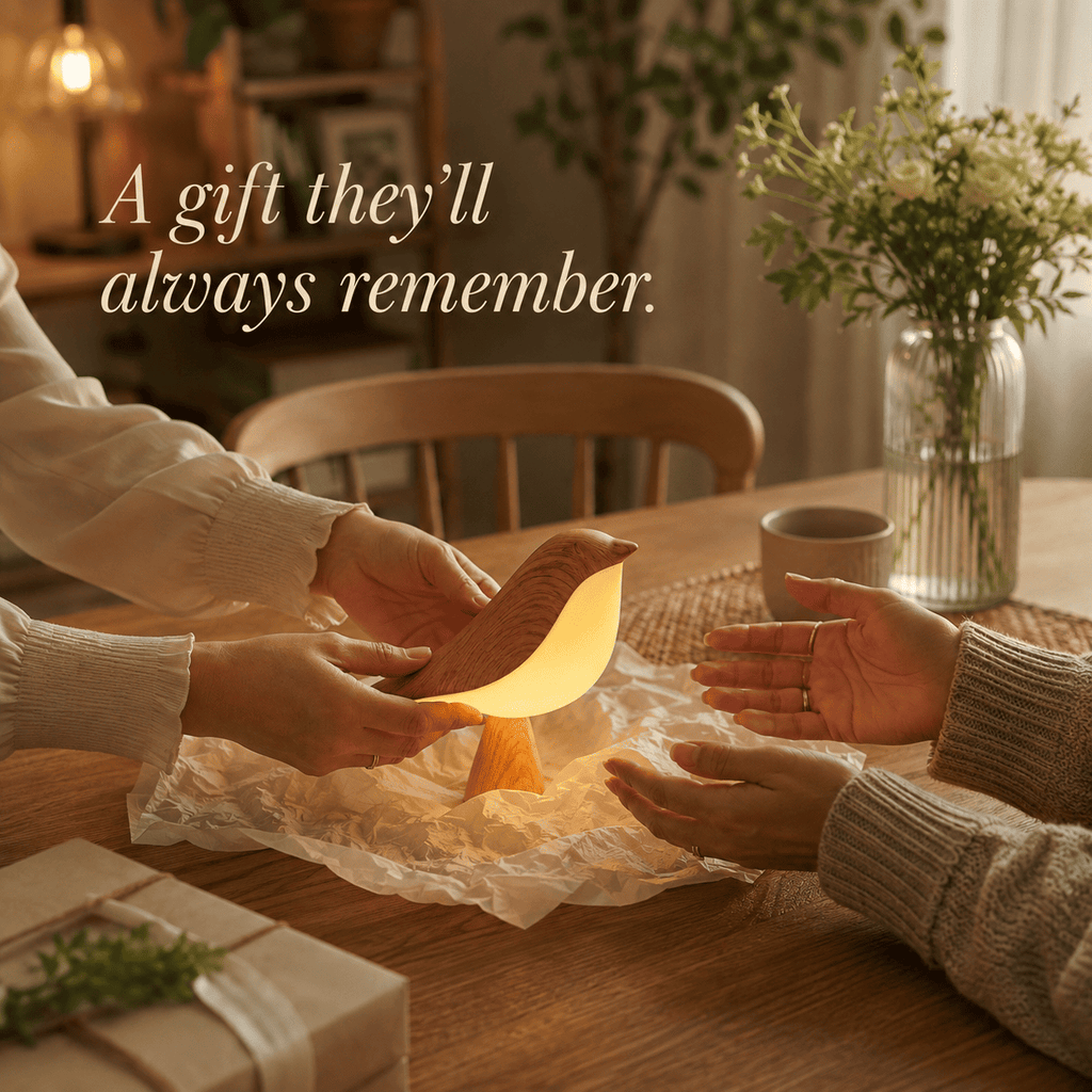 Glow Cute Bird Lamp