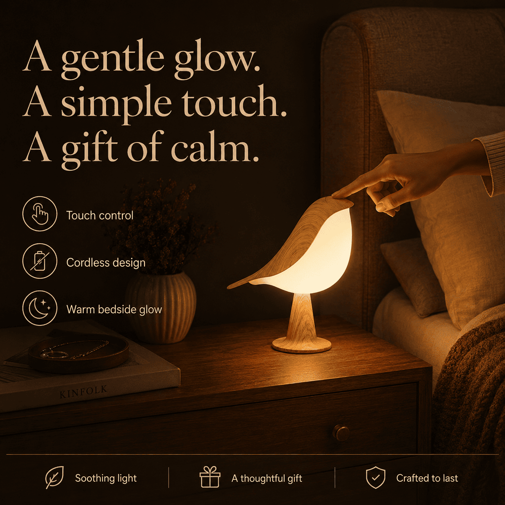 Glow Cute Bird Lamp