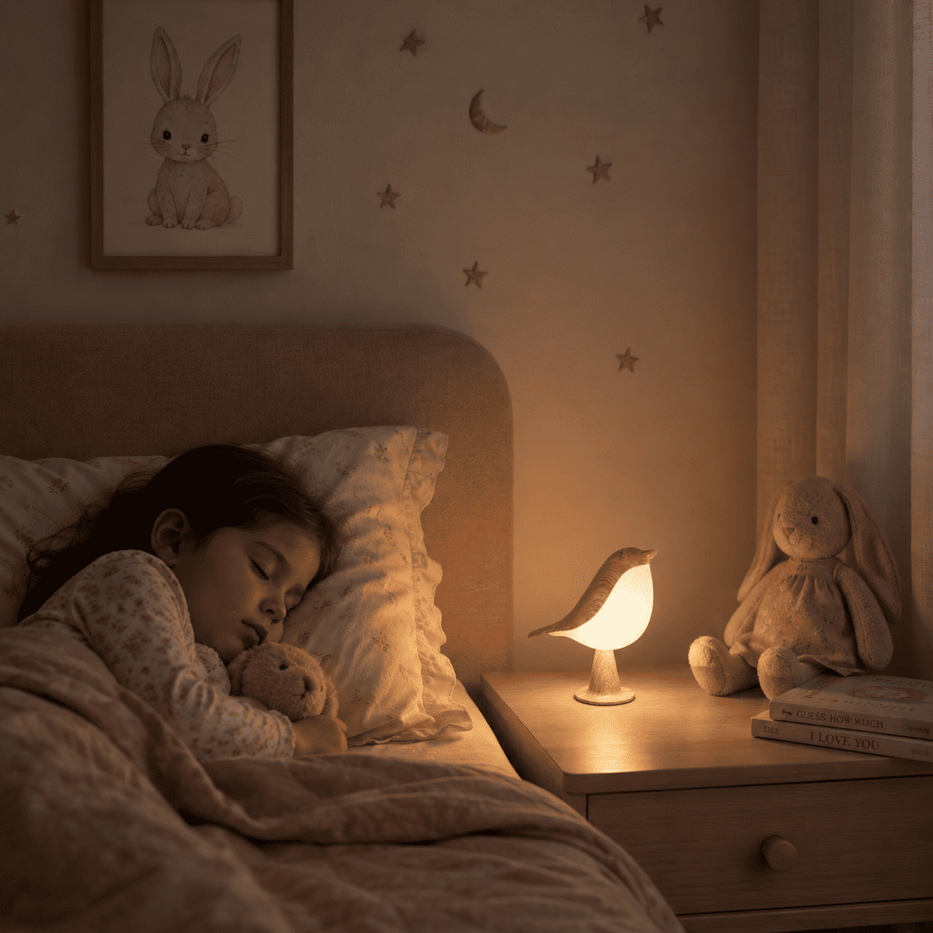 Glow Cute Bird Lamp