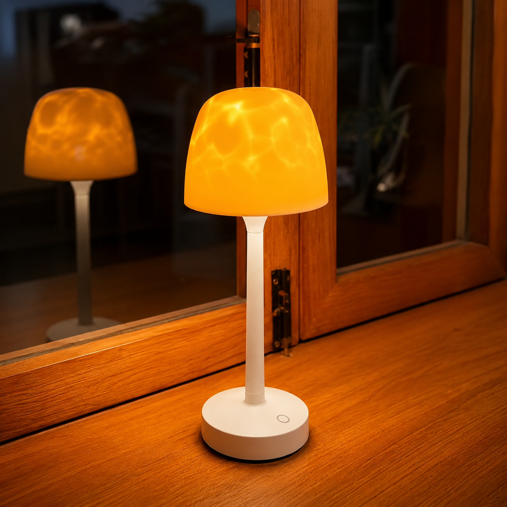 Water Ripple Effect Table Lamp