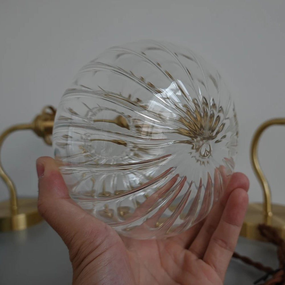 Glass Ball Wall Light Fixtures