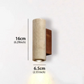 Yellow Travertine Wall Sconce